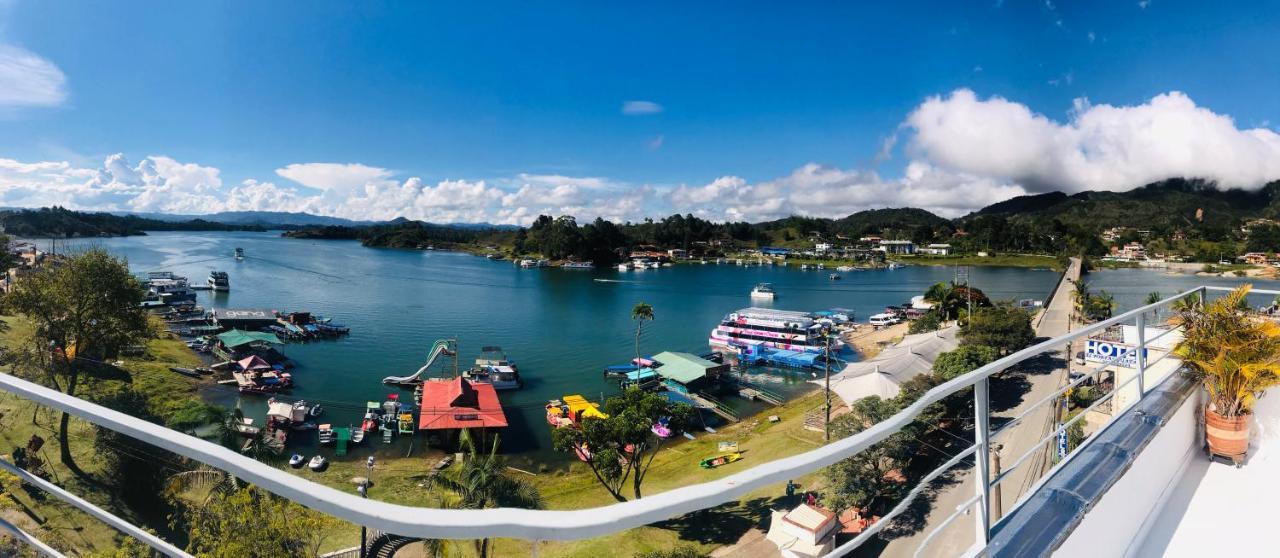 Aptos Vista Al Embalse, Frente Al Lago, Restaurantes, Bares Guatapé Eksteriør billede